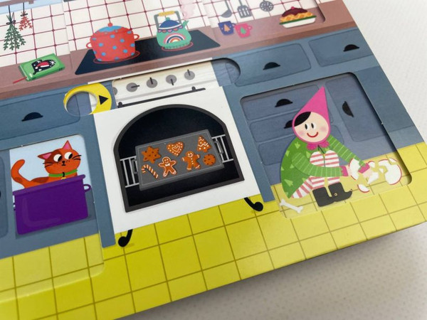 Изображение товара Книжка-панорамка Эксмо Мастерская Деда Мороза (9785042175749)