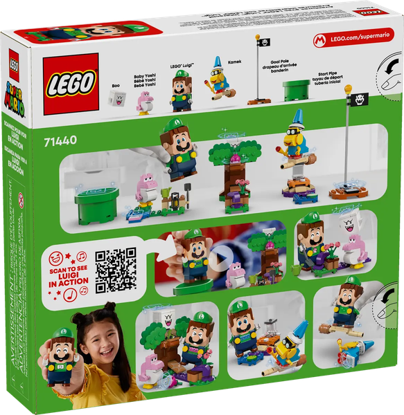 Изображение товара Конструктор Lego Super Mario Приключения с интерактивным Луиджи 71440