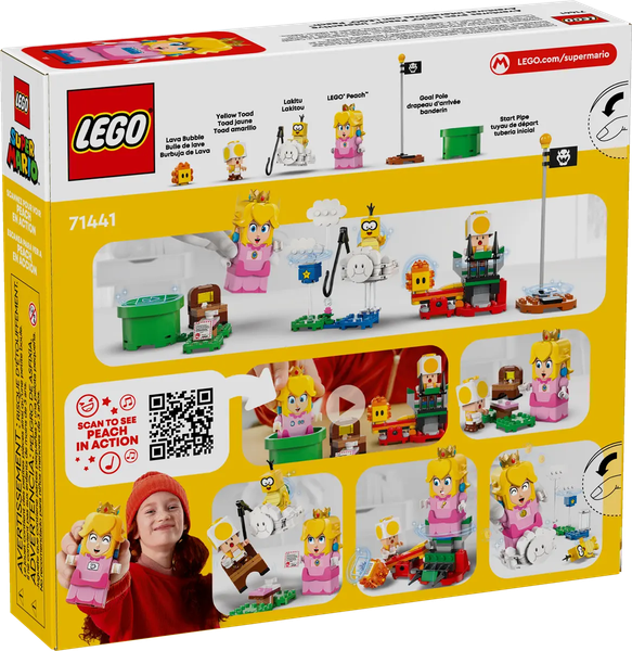 Изображение товара Конструктор Lego Super Mario Приключения с интерактивной Пич 71441