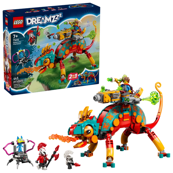 Изображение товара Конструктор Lego DREAMZzz Огненный хамелеон Матео 71492