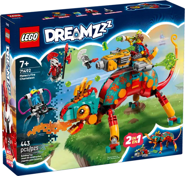 Изображение товара Конструктор Lego DREAMZzz Огненный хамелеон Матео 71492