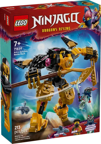Изображение товара Конструктор Lego Ninjago Боевой робот Кружитцу Арина 71839