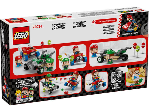 Изображение товара Конструктор Lego Mario Kart – Малыш Марио против Малыша Луиджи 72034