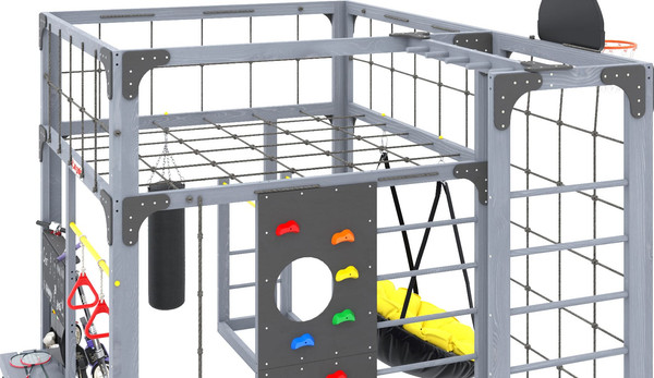 Изображение товара Игровой комплекс Савушка Куб–2 / С-КУБ-02-С (серый)