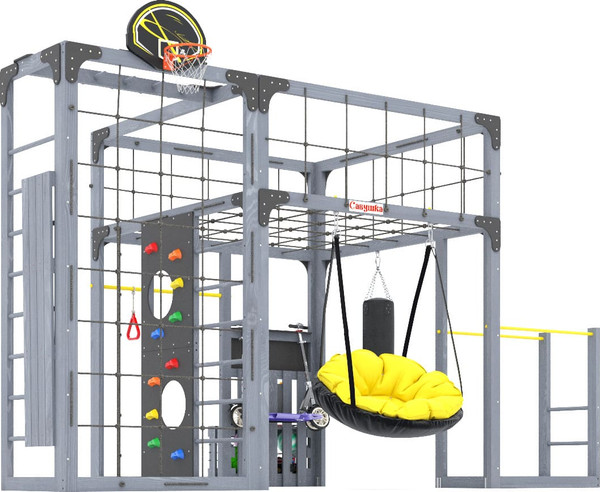 Изображение товара Игровой комплекс Савушка Куб–2 / С-КУБ-02-С (серый)