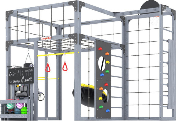 Изображение товара Игровой комплекс Савушка Куб–2 / С-КУБ-02-С (серый)