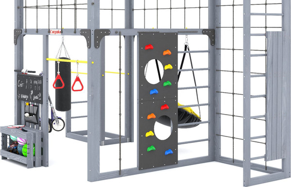 Изображение товара Игровой комплекс Савушка Куб–2 / С-КУБ-02-С (серый)