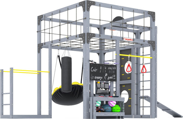 Изображение товара Игровой комплекс Савушка Куб–2 / С-КУБ-02-С (серый)