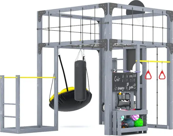 Изображение товара Игровой комплекс Савушка Куб–1 / С-КУБ-01-С (серый)
