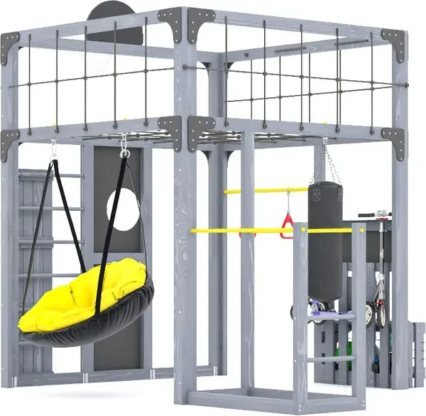 Изображение товара Игровой комплекс Савушка Куб–1 / С-КУБ-01-С (серый)