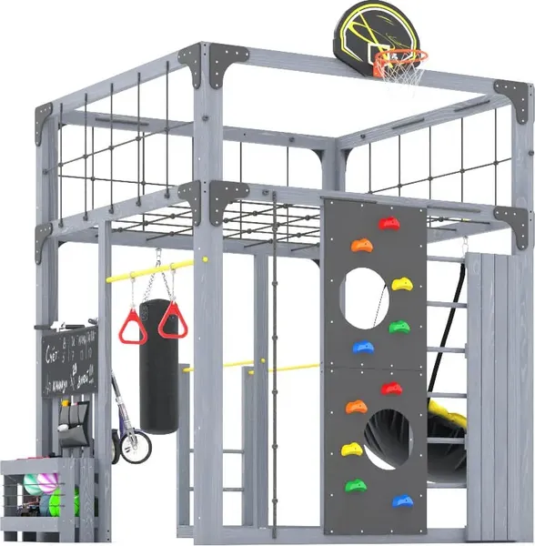 Изображение товара Игровой комплекс Савушка Куб–1 / С-КУБ-01-С (серый)