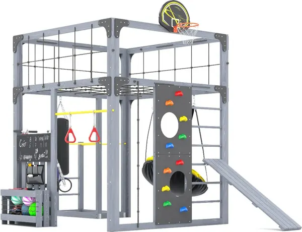 Изображение товара Игровой комплекс Савушка Куб–1 / С-КУБ-01-С (серый)