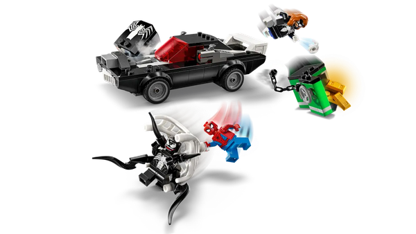 Изображение товара Конструктор Lego Super Heroes Человек-паук против Венома на маслкаре 76309