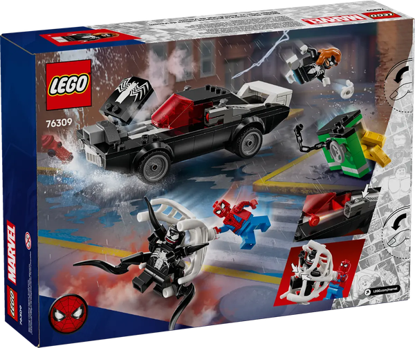 Изображение товара Конструктор Lego Super Heroes Человек-паук против Венома на маслкаре 76309