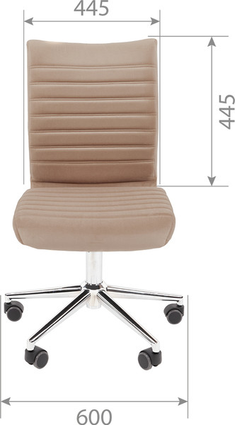 Изображение товара Кресло офисное Chairman 033 (ткань T-14 коричневый)