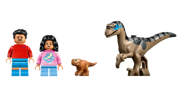 Изображение товара Конструктор Lego Jurassic World Побег Раптора по бездорожью 76972