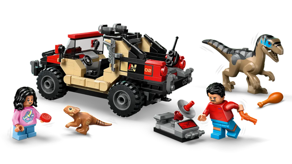 Изображение товара Конструктор Lego Jurassic World Побег Раптора по бездорожью 76972