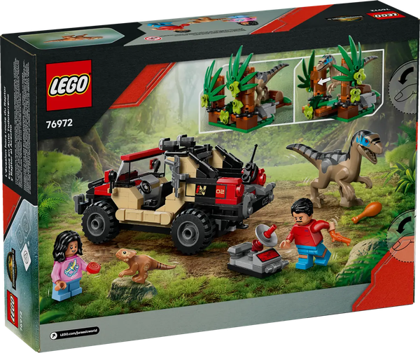 Изображение товара Конструктор Lego Jurassic World Побег Раптора по бездорожью 76972