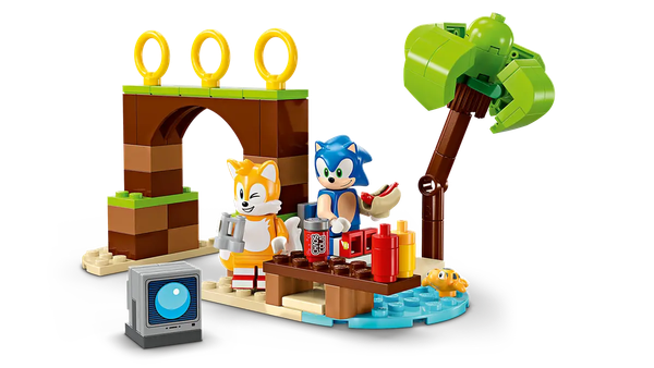 Изображение товара Конструктор Lego Super Sonic Приключения на лодке Тейлза 76997