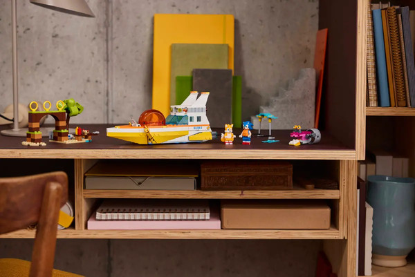 Изображение товара Конструктор Lego Super Sonic Приключения на лодке Тейлза 76997