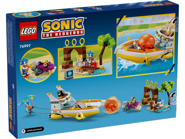 Изображение товара Конструктор Lego Super Sonic Приключения на лодке Тейлза 76997