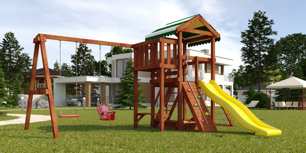 Изображение товара Игровой комплекс Савушка Мастер-2 / СМ-02М (махагон)