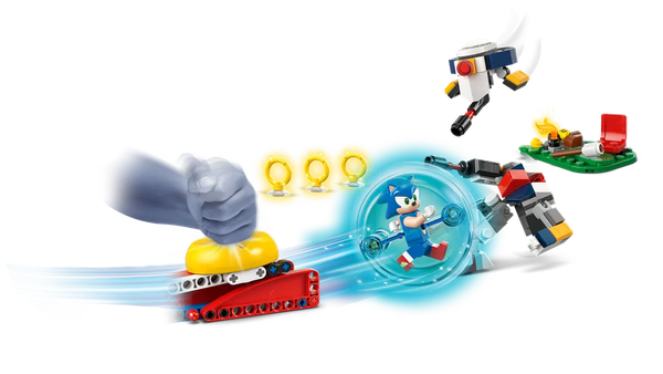 Изображение товара Конструктор Lego Super Sonic Столкновение Соника у костра 77001