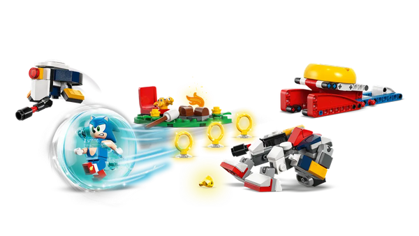 Изображение товара Конструктор Lego Super Sonic Столкновение Соника у костра 77001