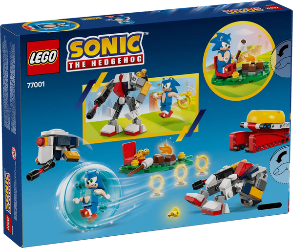 Изображение товара Конструктор Lego Super Sonic Столкновение Соника у костра 77001