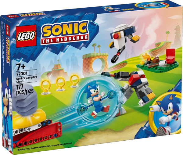 Изображение товара Конструктор Lego Super Sonic Столкновение Соника у костра 77001