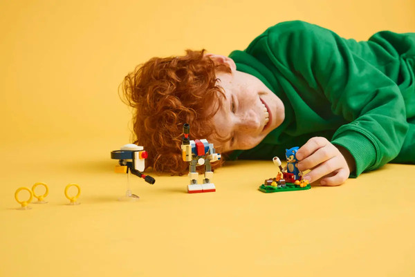 Изображение товара Конструктор Lego Super Sonic Столкновение Соника у костра 77001