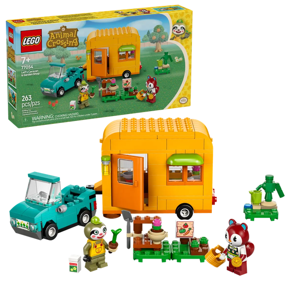 Изображение товара Конструктор Lego Animal Crossing Садовый магазин на колесах Лейфа 77054
