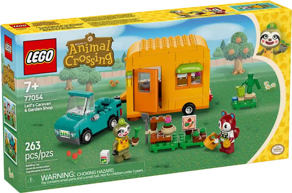 Изображение товара Конструктор Lego Animal Crossing Садовый магазин на колесах Лейфа 77054