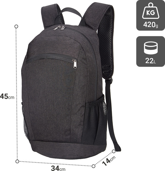 Изображение товара Рюкзак KingCamp Business Backpack B0366 (черный)