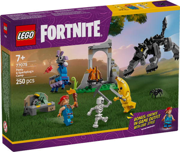 Изображение товара Конструктор Lego Fortnite Лагерь Пили и Спаркплаг 77075