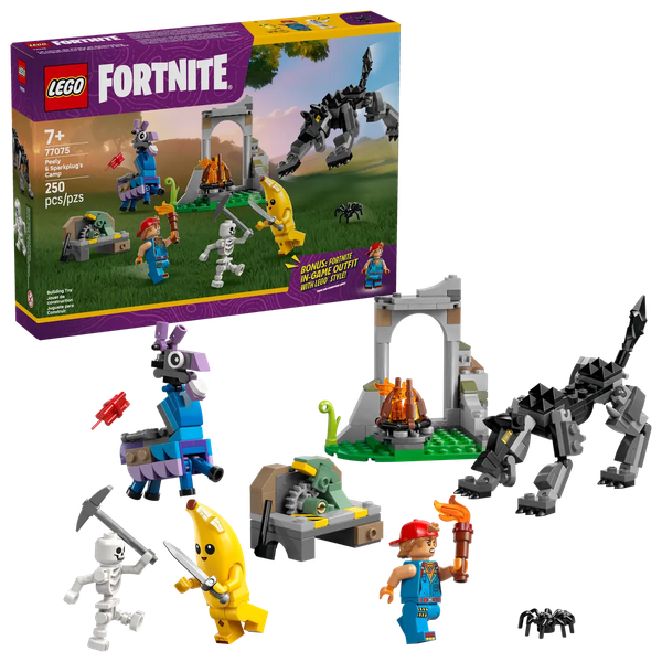 Изображение товара Конструктор Lego Fortnite Лагерь Пили и Спаркплаг 77075