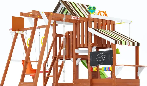 Изображение товара Игровой комплекс Савушка TooSun-9 / CTS-09-САЛ (салатовый)