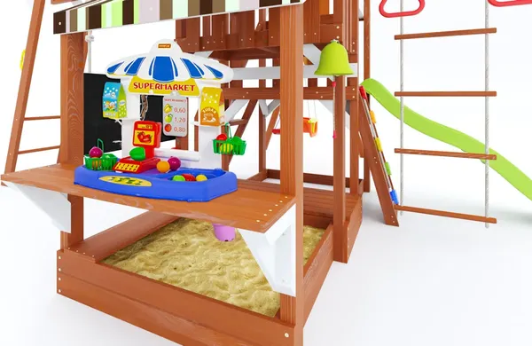 Изображение товара Игровой комплекс Савушка TooSun-9 / CTS-09-САЛ (салатовый)