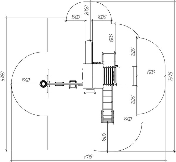 Изображение товара Игровой комплекс Савушка TooSun-9 / CTS-09-РОЗ (розовый)