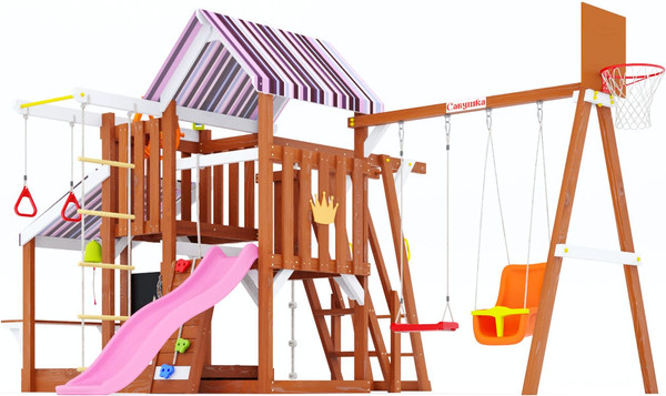 Изображение товара Игровой комплекс Савушка TooSun-9 / CTS-09-РОЗ (розовый)