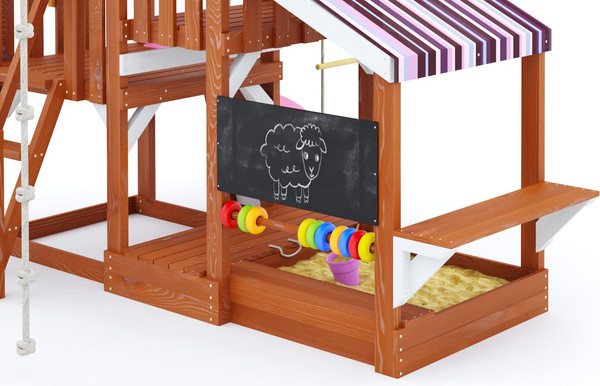 Изображение товара Игровой комплекс Савушка TooSun-9 / CTS-09-РОЗ (розовый)