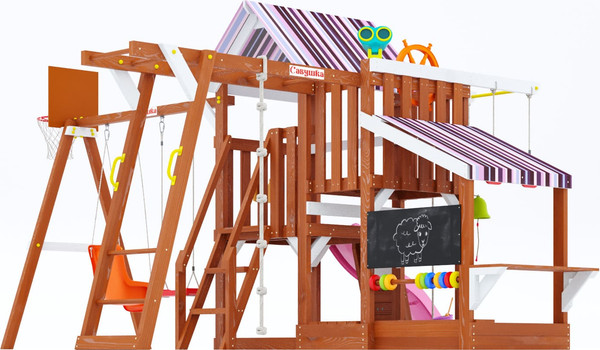 Изображение товара Игровой комплекс Савушка TooSun-9 / CTS-09-РОЗ (розовый)