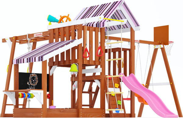 Изображение товара Игровой комплекс Савушка TooSun-9 / CTS-09-РОЗ (розовый)