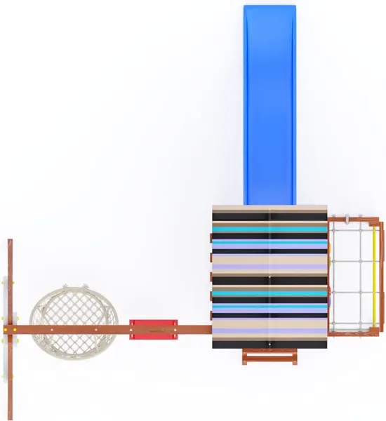 Изображение товара Игровой комплекс Савушка TooSun-8 / CTS-08-СИН (синий)
