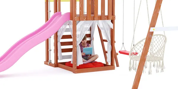 Изображение товара Игровой комплекс Савушка TooSun-8 / CTS-08-РОЗ (розовый)