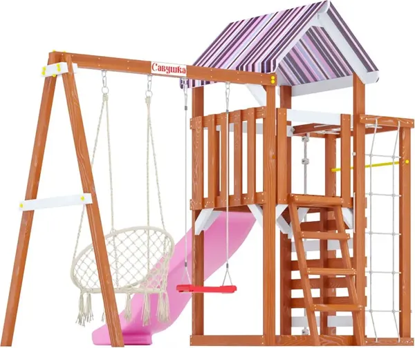 Изображение товара Игровой комплекс Савушка TooSun-8 / CTS-08-РОЗ (розовый)