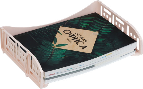 Изображение товара Лоток для бумаг Стамм Field / ЛТГ-13690 (розовый)