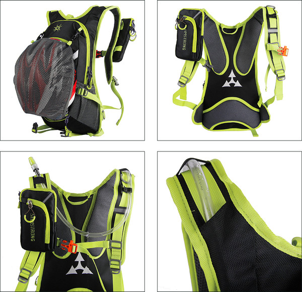 Изображение товара Рюкзак спортивный KingCamp Cycling Bag B0462 (черный/зеленый)