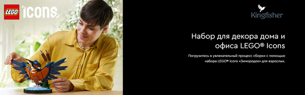 Изображение товара Конструктор Lego Icons Зимородок / 10331
