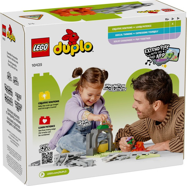 Изображение товара Конструктор Lego Duplo Железнодорожный туннель и пути / 10425
